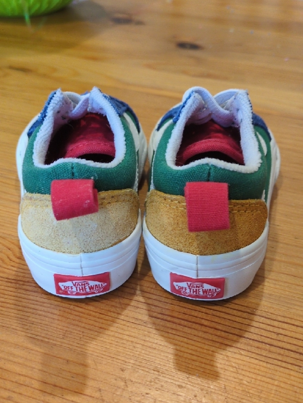 Vans Kids Green, Navy Blue, White & Red - Picture 2 of 8